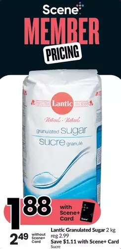 Lantic granulated sugar