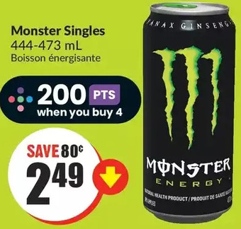 FreshCo Monster singles offer
