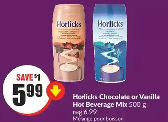 FreshCo Horlicks chocolate or vanilla hot beverage mix offer