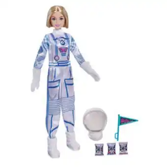 Toys R us Barbie space discovery astronaut doll in spacesuit & 2 accessories - r exclusive offer
