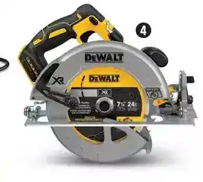 Canadian Tire Dewalt 20v max brushless 7¼" circular saw offer