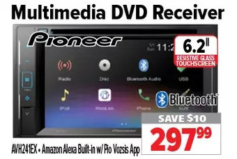 2001 Audio Video Pioneer multimedia dvd receiver offer