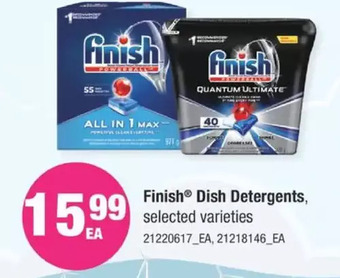 Fortinos Finish dish detergent offer