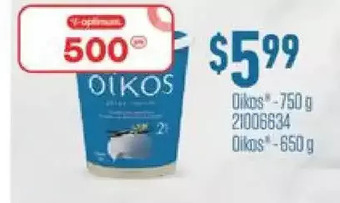 Fortinos Oikos offer