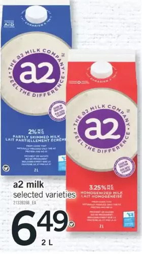 Fortinos A2 milk offer