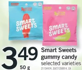 Fortinos Smart sweets gummy candy offer