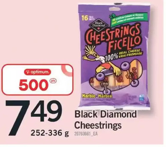 Fortinos Black diamond cheestrings offer