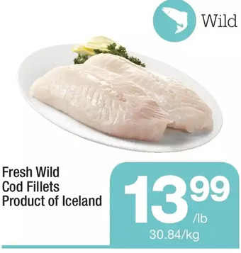 Highland Farms Fresh wild cod fillets offer