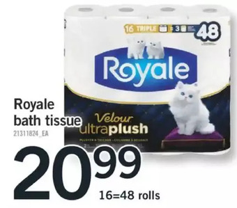 Fortinos Royale bath tissue offer
