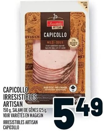 Metro Irrresistibles Artisan Capicollo 125g offer