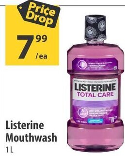 Co-op Listerine Mouthwash 1L offer