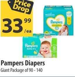 Co-op Pampers Diapers offer