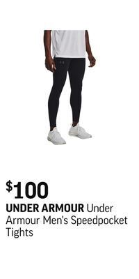 Sport Chek Under armour men's speedpocket tights offer