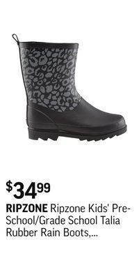 Sport Chek Ripzone kids' pre-school/grade school talia rubber rain boots, girls', waterproof, short offer