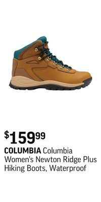 Sport Chek Columbia women's newton ridge plus hiking boots, waterproof offer