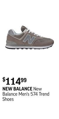 Sport Chek New balance men's 574 trend shoes offer