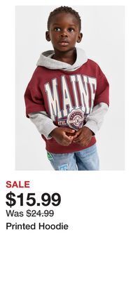 H&M Printed hoodie offer