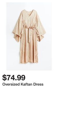H&M Oversized kaftan dress offer