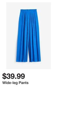 H&M Wide-leg pants offer