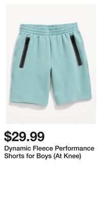 Old Navy Dynamic fleece performance shorts for boys (at knee) offer