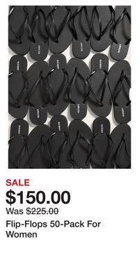 Old Navy Flip-flops 50-pack for women offer