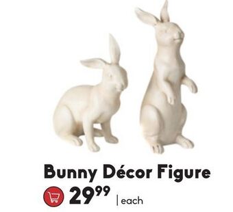 Sheridan Nurseries Bunny décor figure offer