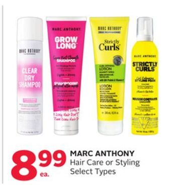 Rexall Marc anthony hair care or styling offer