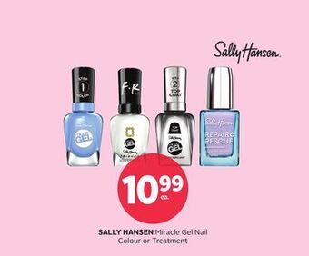 Rexall Sally hansen miracle gel nail colour or treatment offer