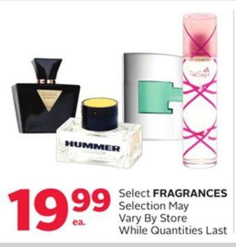 Rexall Select fragrances offer