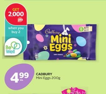 Rexall Cadbury mini eggs offer
