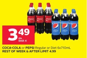 Rexall Coca-cola or pepsi offer