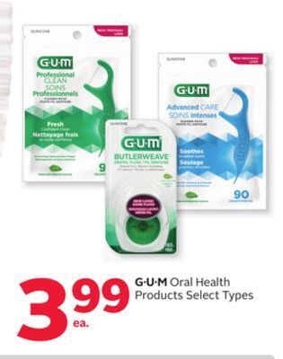 Rexall G. u. m oral health products offer