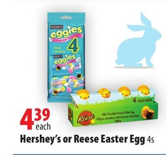 London Drugs Hershey's or reese easter eggs offer