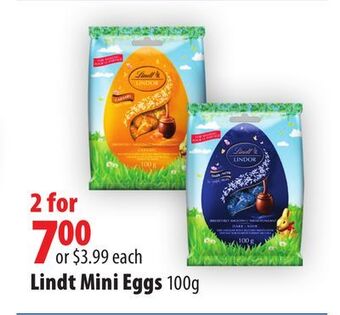 London Drugs Lindt mini eggs offer