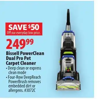 London Drugs Bissell powerclean dual pro pet carpet cleaner offer