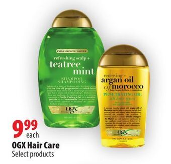 London Drugs Ogx hair care offer