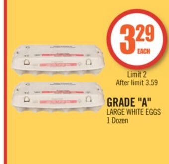 Shoppers Drug Mart Grade "a" large white eggs offer