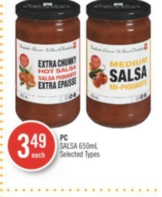 Shoppers Drug Mart Pc salsa offer