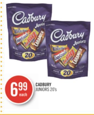 Shoppers Drug Mart Cadbury juniors offer
