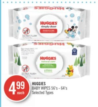 Shoppers Drug Mart Huggies baby wipes offer