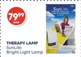Shoppers Drug Mart Therapy lamp sunlite bright light lamp offer