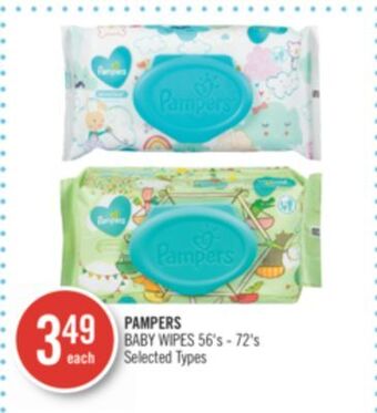 Shoppers Drug Mart Pampers baby wipes offer