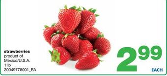 Wholesale Club Strawberries, 1 lb offer