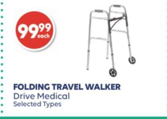 Shoppers Drug Mart Folding travel walker drive medical offer