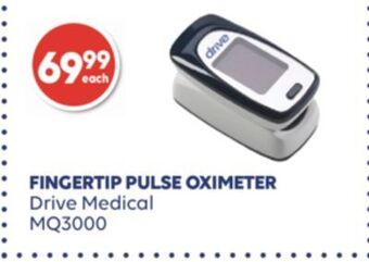 Wellwise by Shoppers Fingertip pulse oximeter drive medical offer