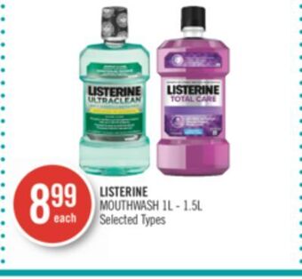 Shoppers Drug Mart Listerine mouthwash offer