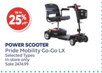 Wellwise by Shoppers Power scooter pride mobility go-go lx offer
