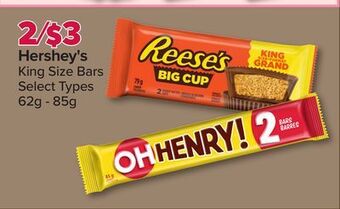 PharmaChoice Hershey's king size bars offer
