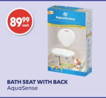 Wellwise by Shoppers Bath seat with back offer