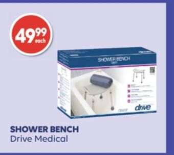 Wellwise by Shoppers Shower bench drive medical offer